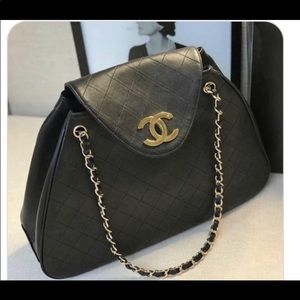 “C” bag large size black